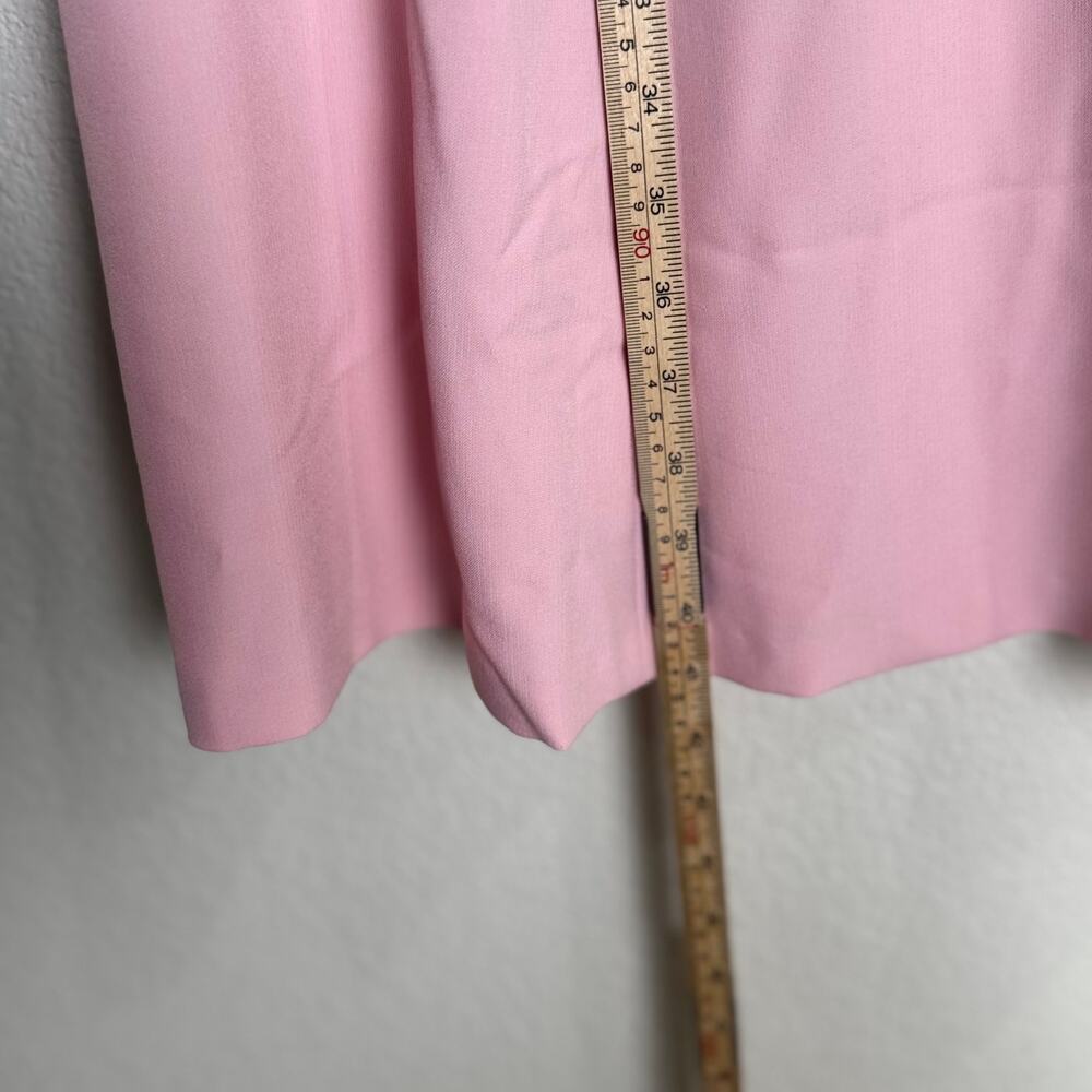 NWT Black Label by Evan-Picone Women’s Classic Pink Dress Sleeveless Size 16 - Picture 5 of 12